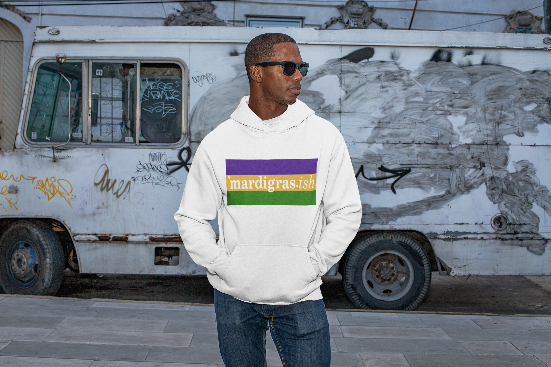 'mardigras•ish Unisex Hoodie