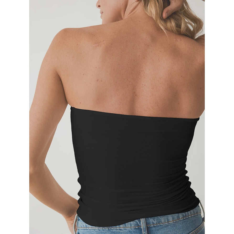 Thumbnail: Da K Black Strapless Top