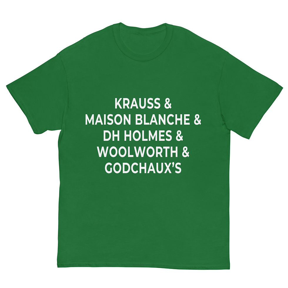 Thumbnail: Top 5 New Orleans Stores classic tee