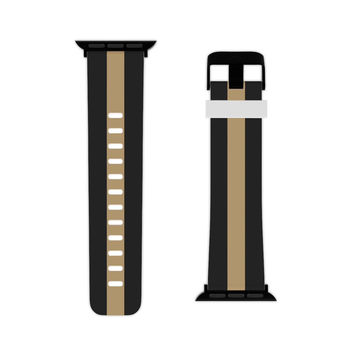 Black & Gold Watch Band for Apple Watch