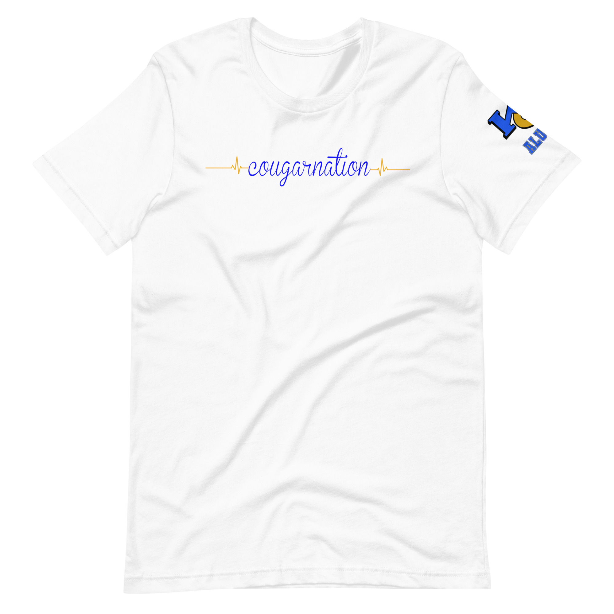 Cougar Nation Heartbeat Unisex t-shirt