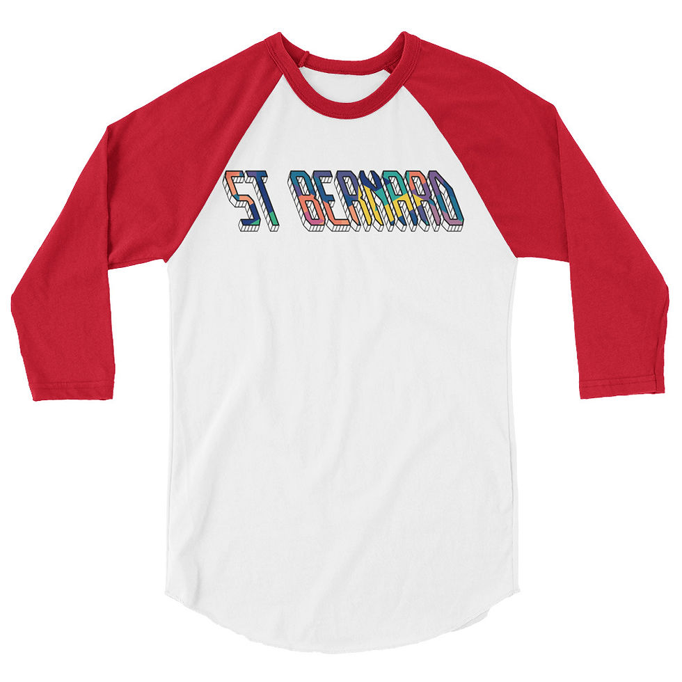Thumbnail: St Bernard 3/4 sleeve raglan shirt 