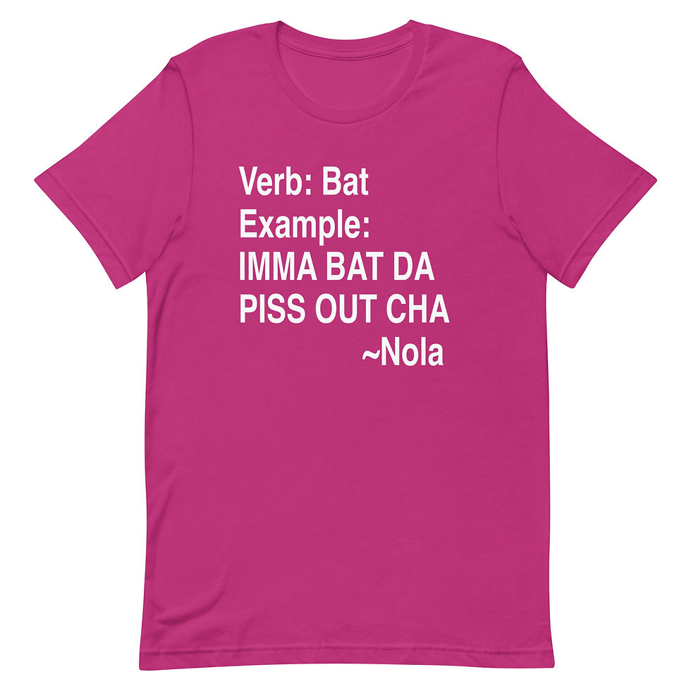 Thumbnail: Verb Bat Unisex t-shirt