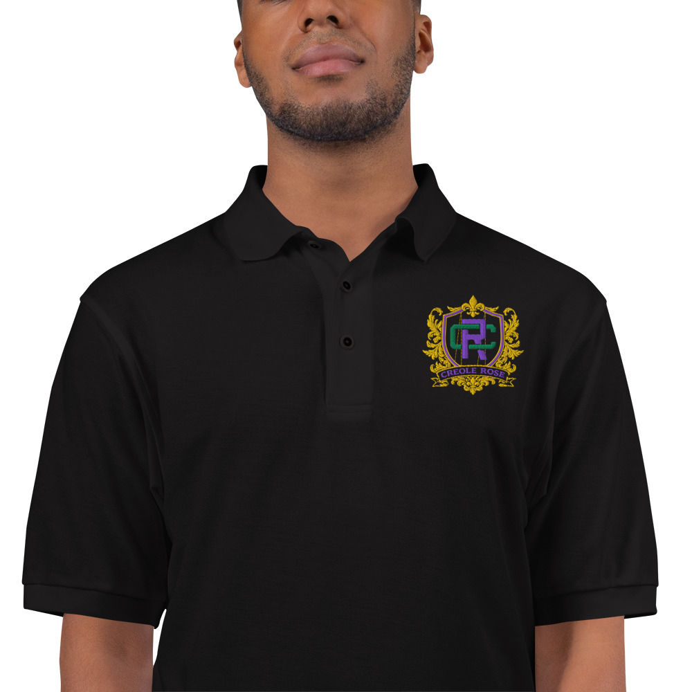CR Crest Men's Premium Polo
