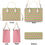 Thumbnail: Pink & Ivy New Version-Luxury Women PU Leather Handbag