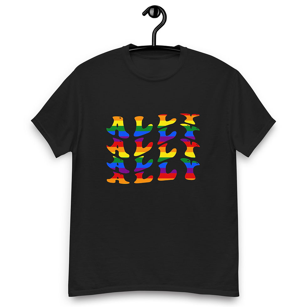 Thumbnail: Ally Wave Text classic tee
