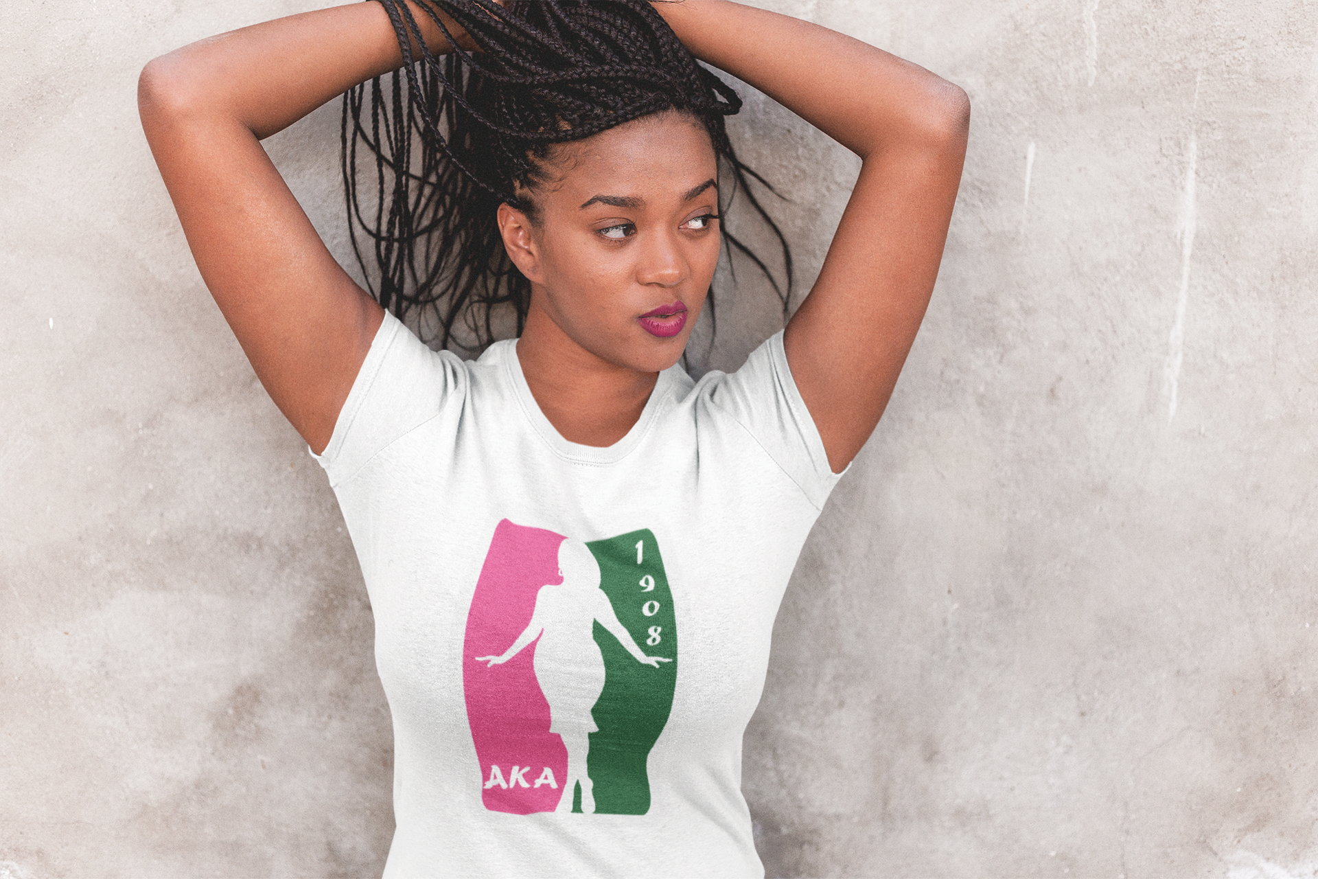 AKA 1908 NBA Inspired Logo Short-Sleeve T-Shirt