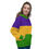 Thumbnail: Mardi Gras Big Block Unisex Hoodie