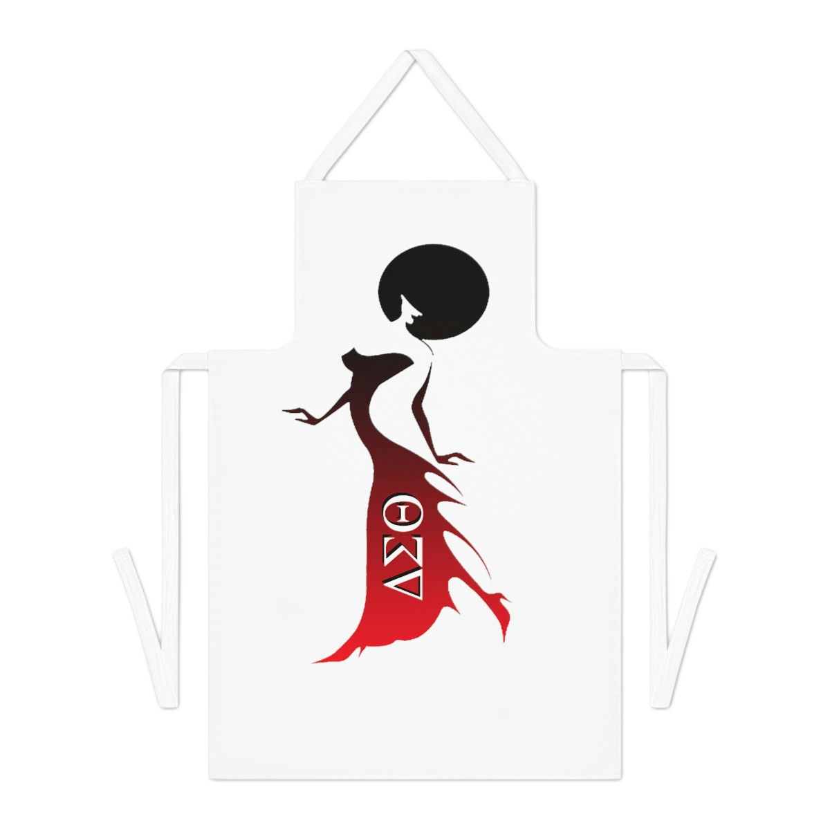DST Lady Adult Apron (AOP)