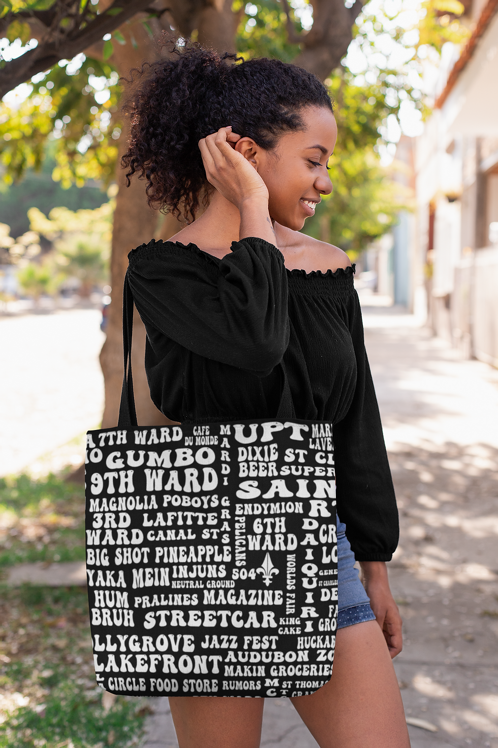 New Orleans Culture Themed Tote bag