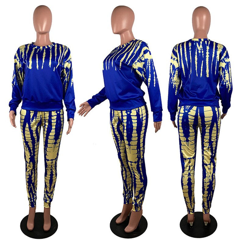 Thumbnail: Two Piece Outfits for Women Long Sleeves Tracksuit Lounge Wear