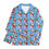 Thumbnail: Mr Bingle Blue Unisex Long Sleeve Adult Nightwear Pajama Set