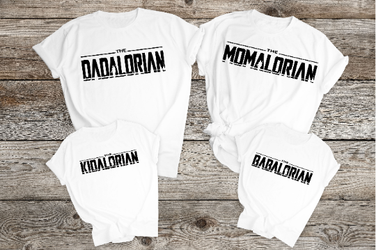 Thumbnail: Mandalorian Family T-Shirts (Kids Sold Separately)