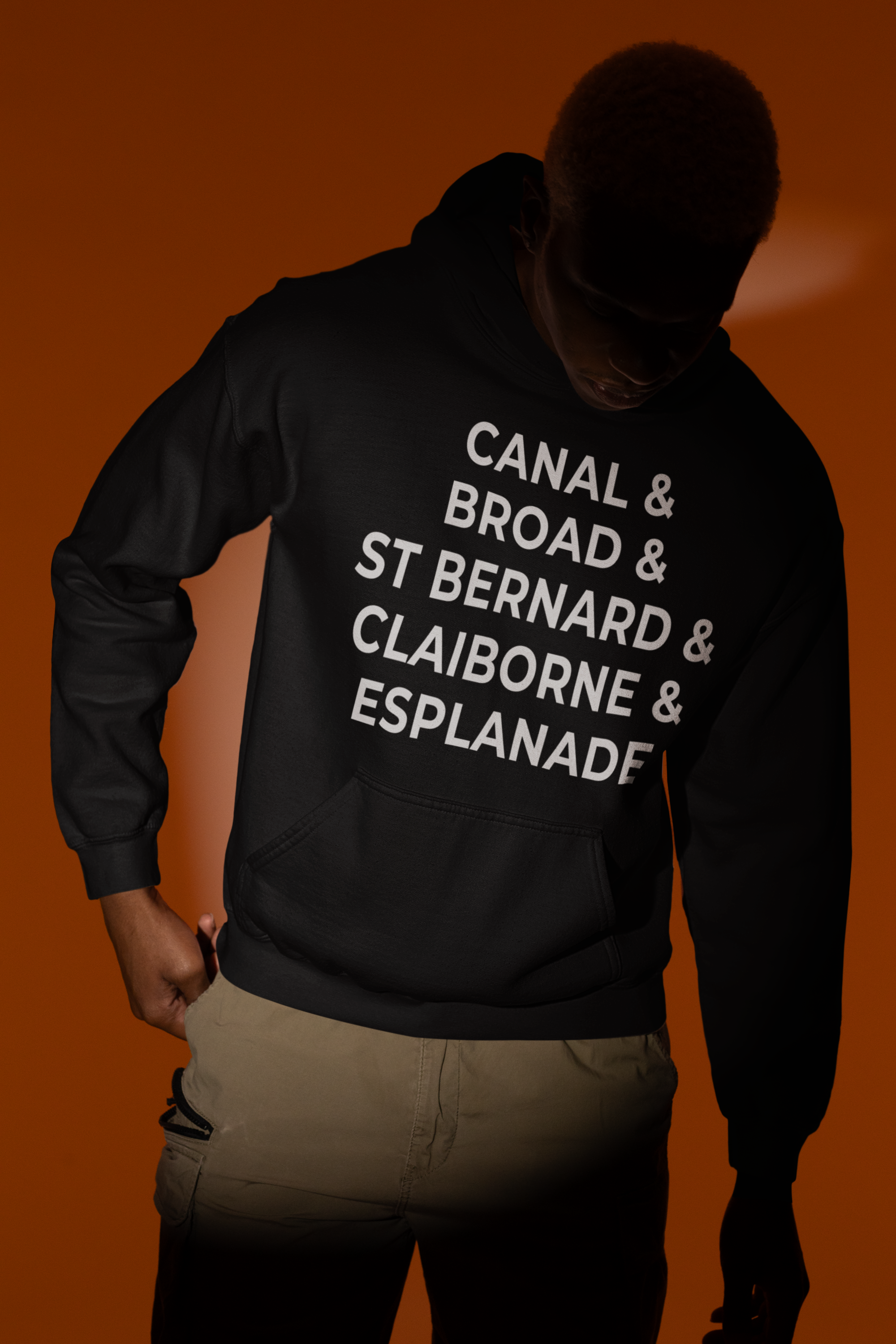 Top 5 New Orleans Street Names Unisex Hoodie