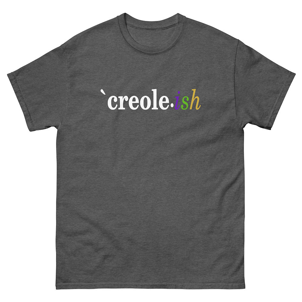 Thumbnail: Mardi Gras Creole-ish Unisex classic tee
