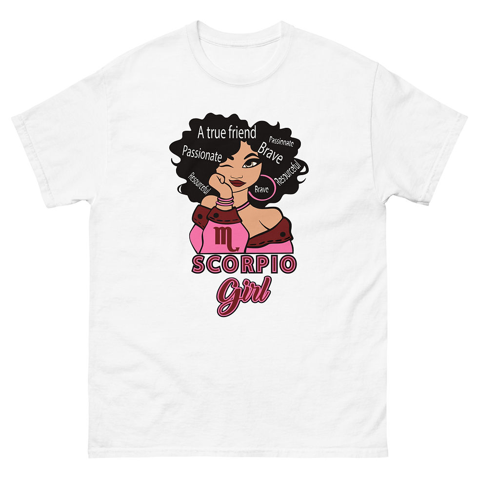 Scorpio Girl classic tee