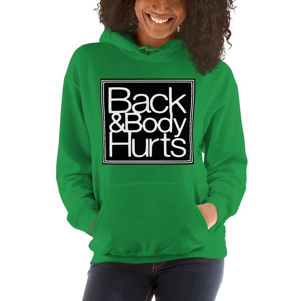 Thumbnail: Back & Body Hurts Unisex Hoodie 