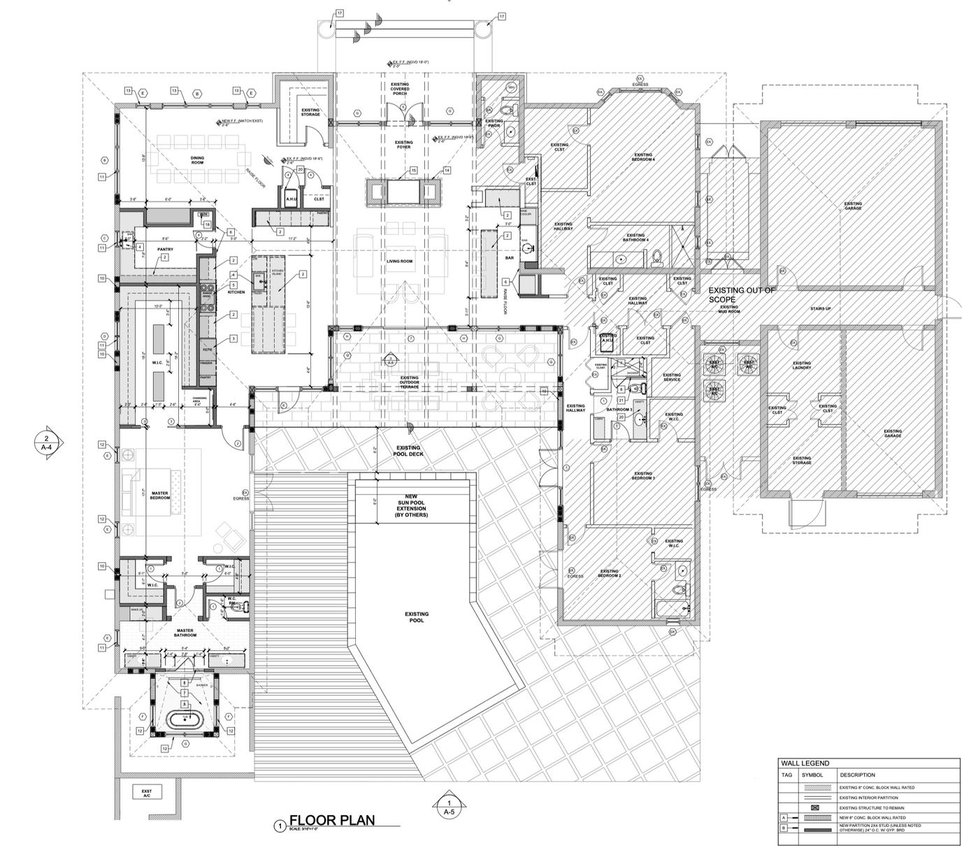 Cocoplum Residence — floor plan