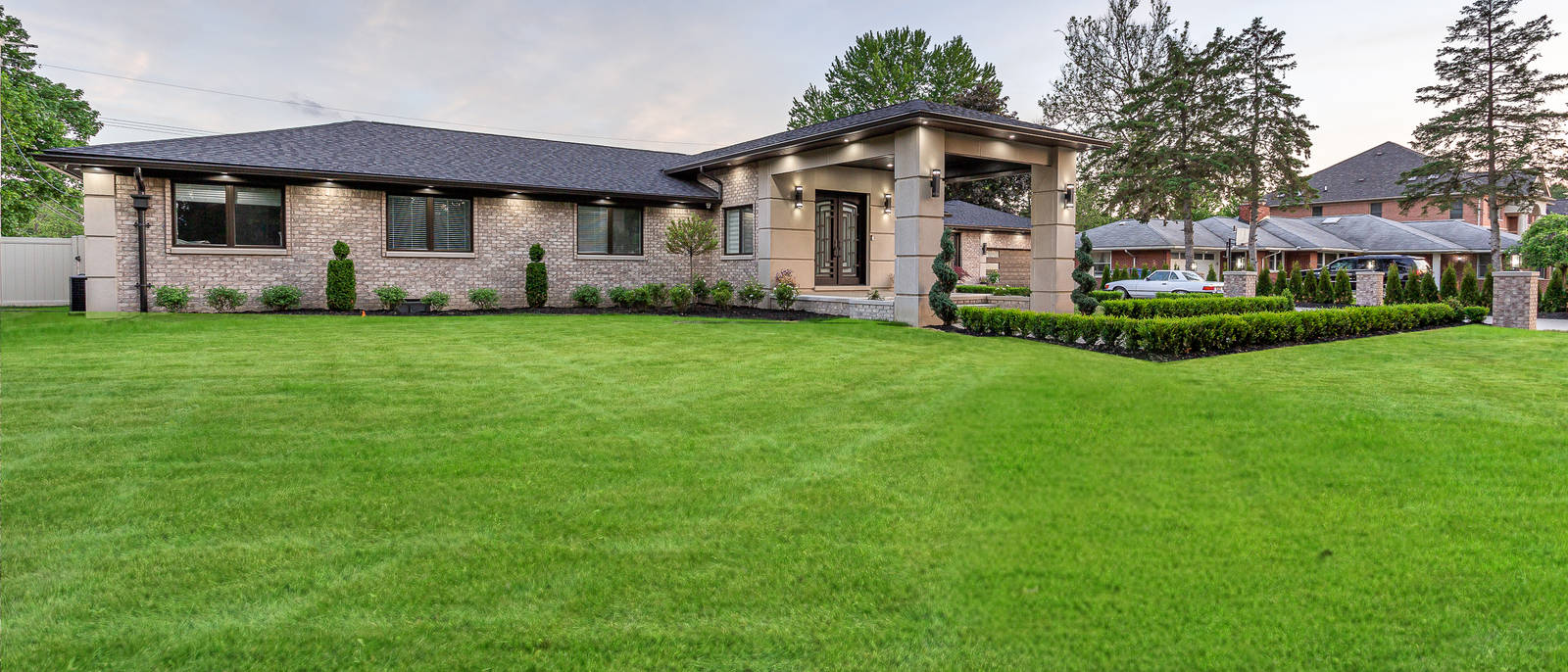Doxtator Residence — street view of the expanded residence