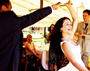 Twirling Bride
