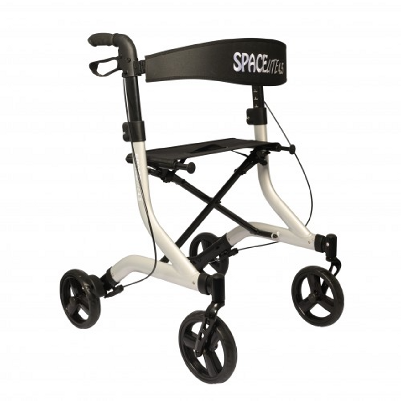 Spacelite 4.5 Side Folding Rollator Silver