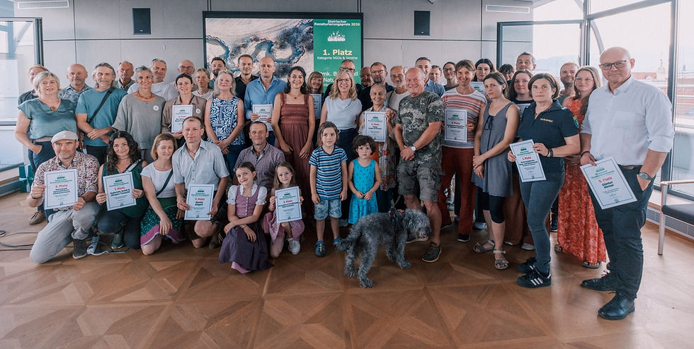 Gruppenfoto Preisverleihung