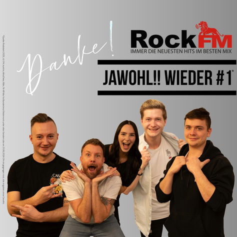 Neue Radiotest-Zahlen: Rock FM setzt sich erneut an die Spitze der Newcomer*