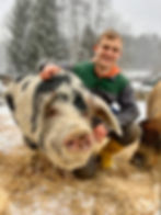 Samuel Friesinger mit seinem Projekt: Alte Rassen, neue Ideen und frischer Wind