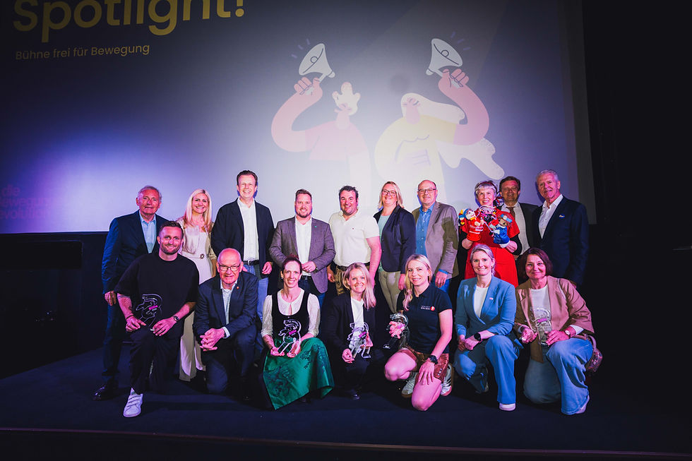 Im Spotlight: Bewegungsrevolution rückte besonderes Engagement ins Rampenlicht