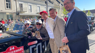 Weinstadt Leibnitz begrüßte die Starter der Südsteiermark Classic 2026