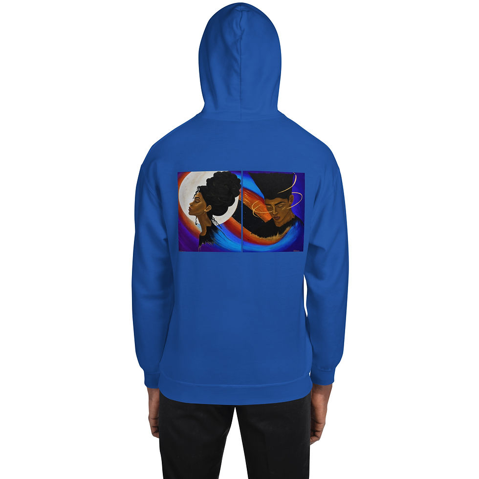 Thumbnail: Orbital Resonance Unisex Hoodie