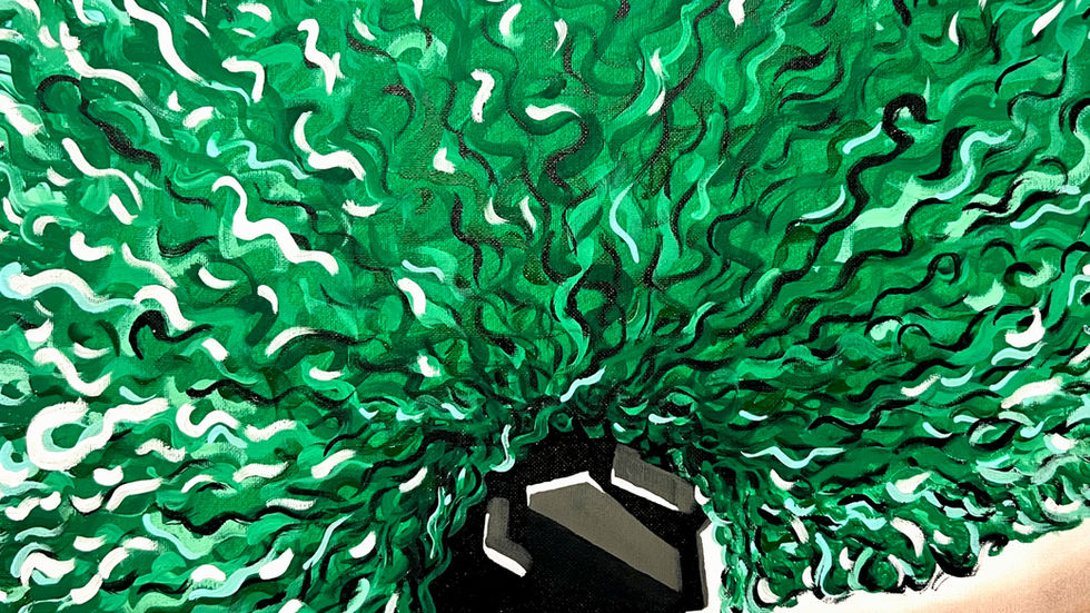 Vibrant Abstract Portraits