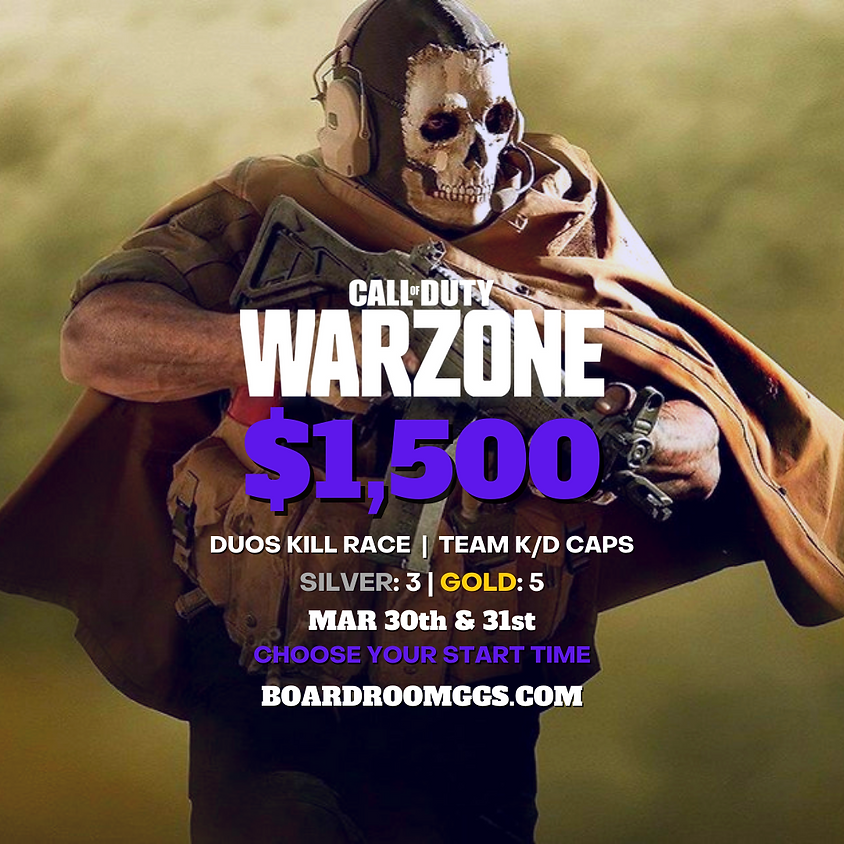 $1,500 WARZONE DUOS