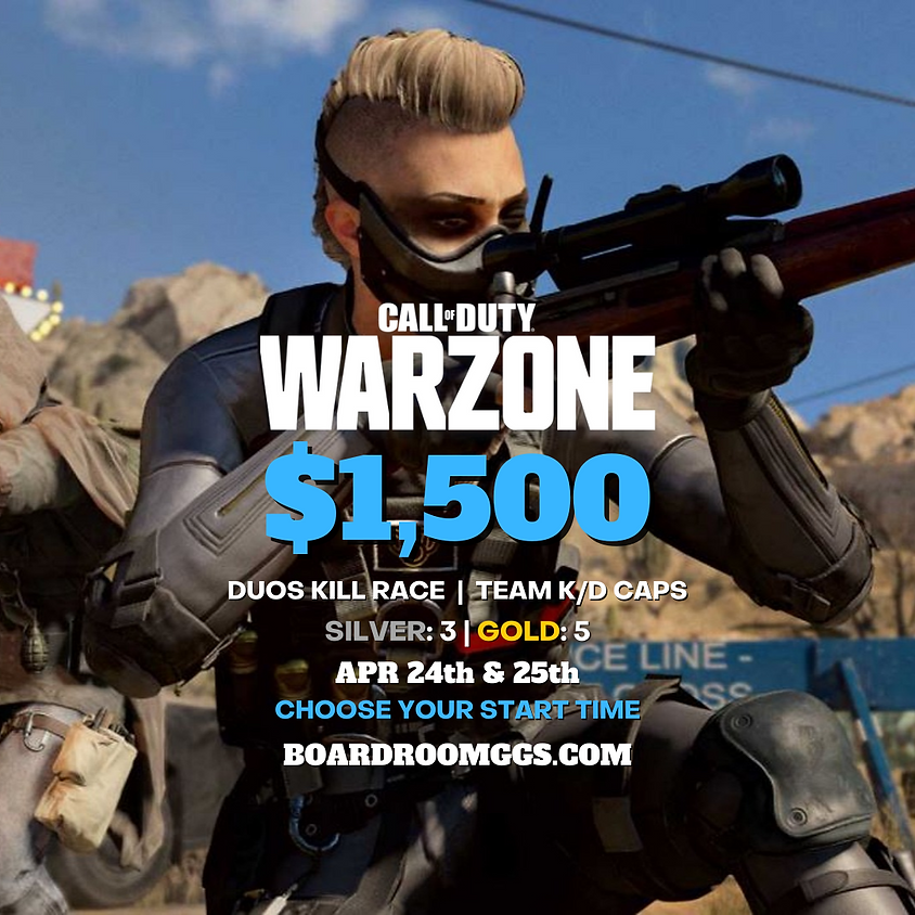 $1,500 WARZONE DUOS