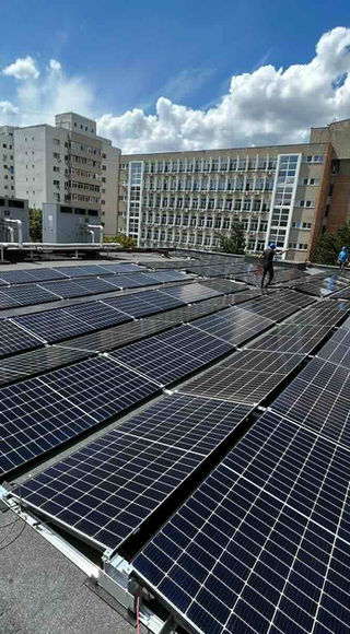 sistem fotovoltaic 100 kW ICI Institutul National de Cercetare Dezvoltare in Informatica Bucuresti