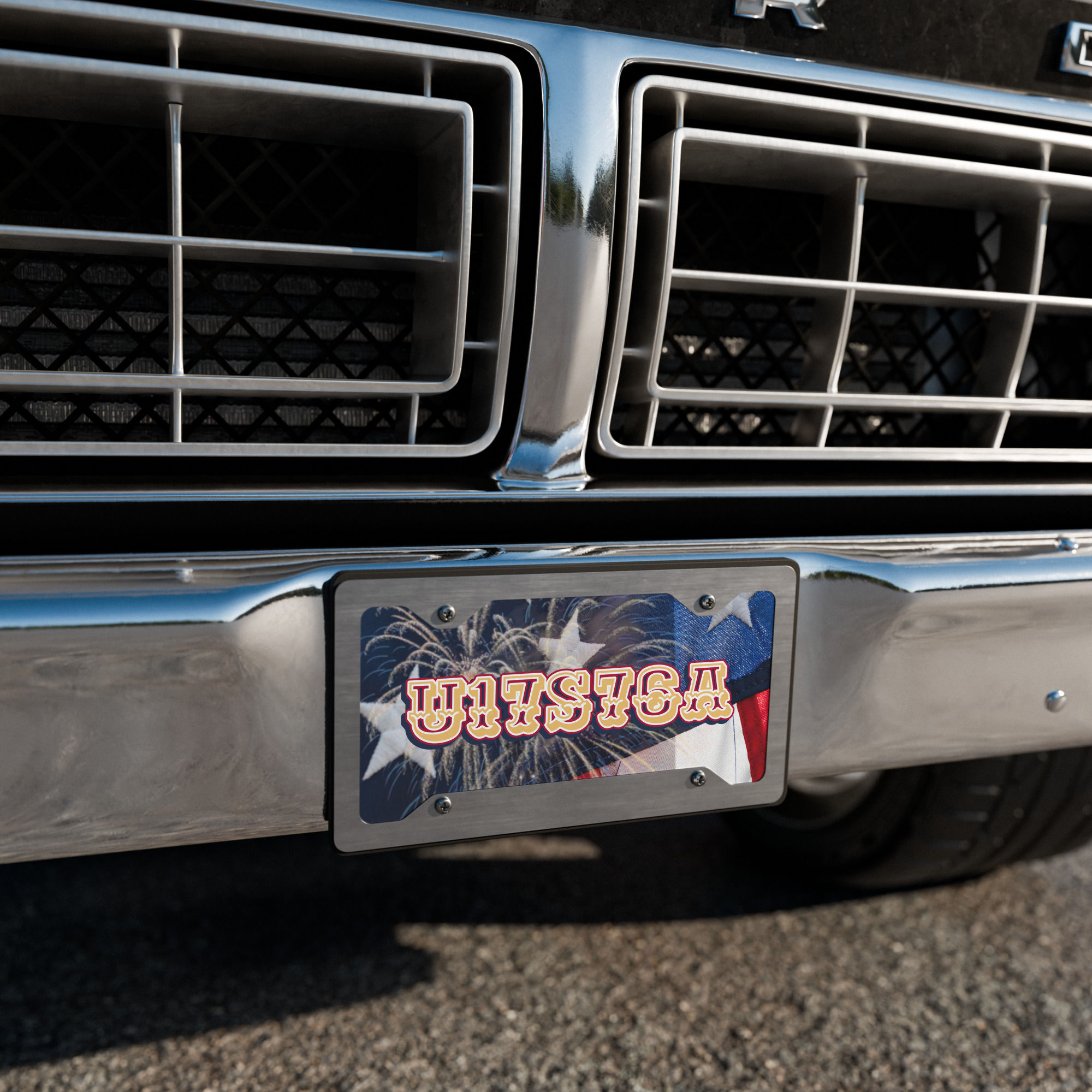 Vanity license plate