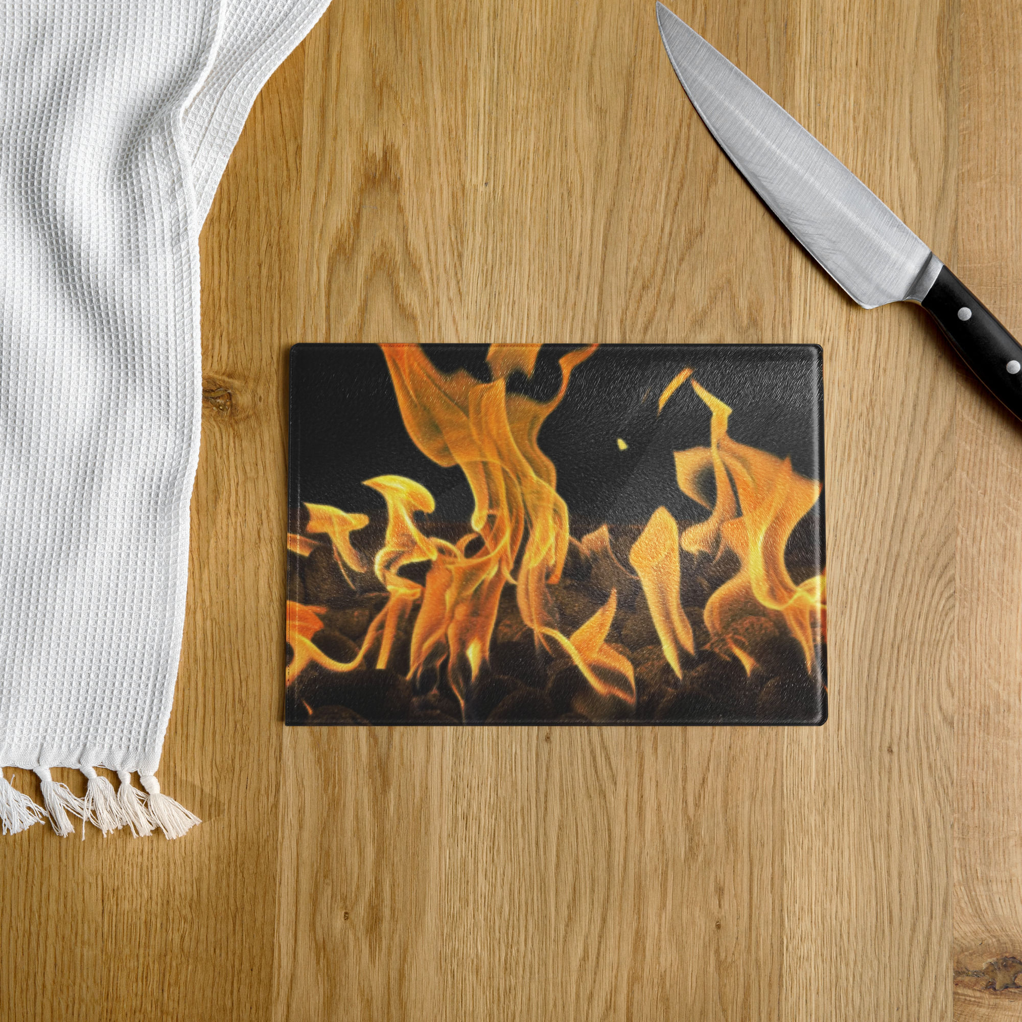 Glass cutting board