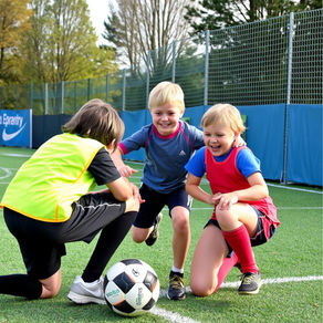 children playing together