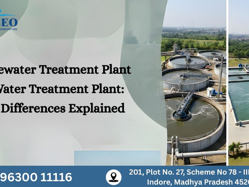 Wastewater Treatment Plant vs Water Treatment Plant: Key Differences Explained