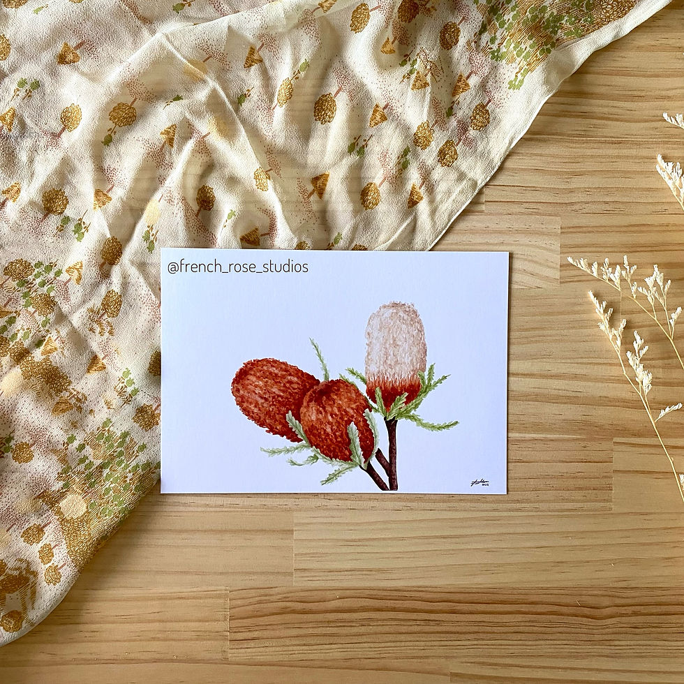 Miniature : Dried Banksias Print