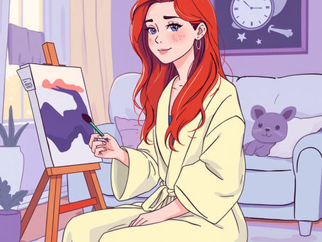 What does channeling spirit have to do with painting?