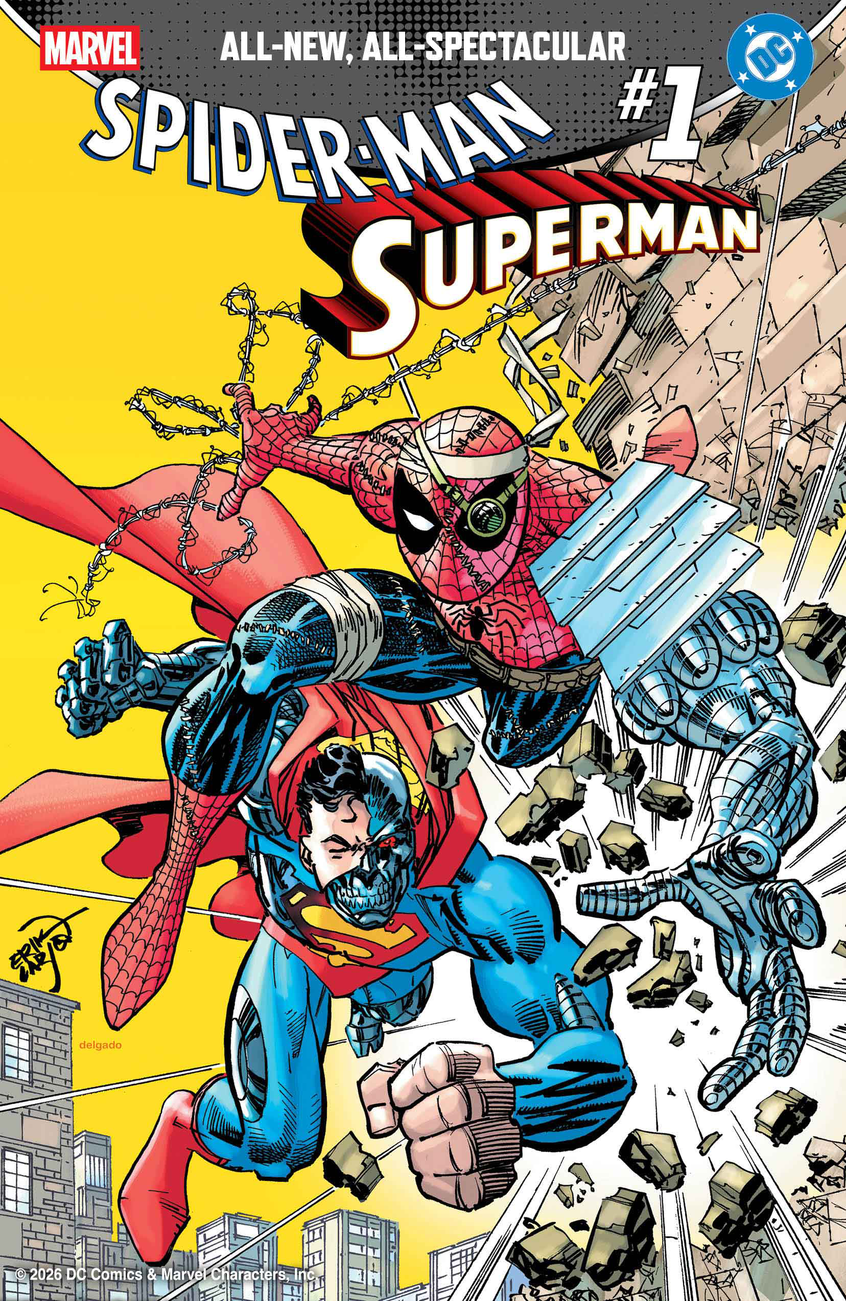 Marvel/DC Spider-Man/Superman #1 Erik Larsen Var