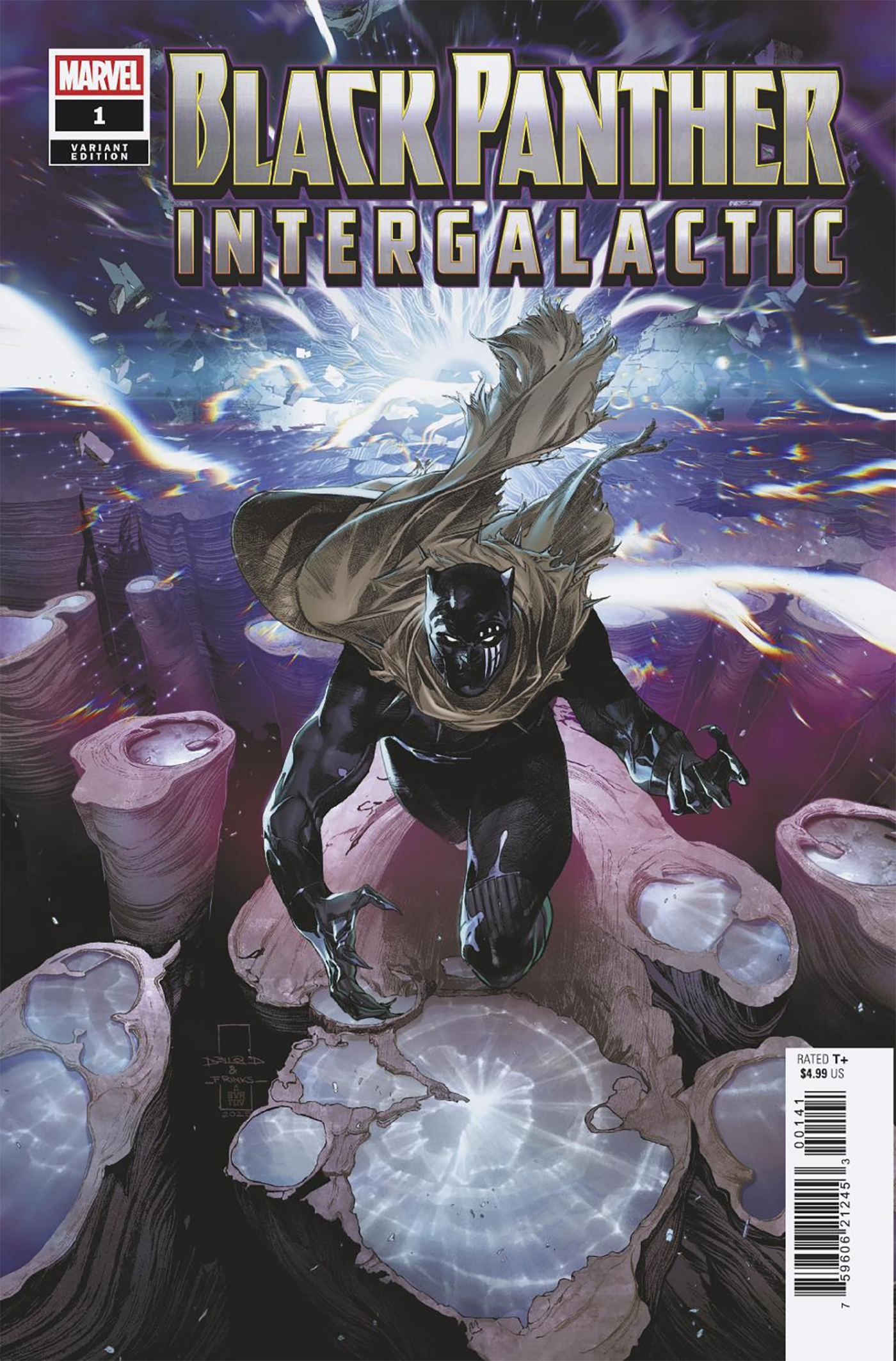 Black Panther Intergalactic #1 Delio Diaz & Frank Alpizar Var