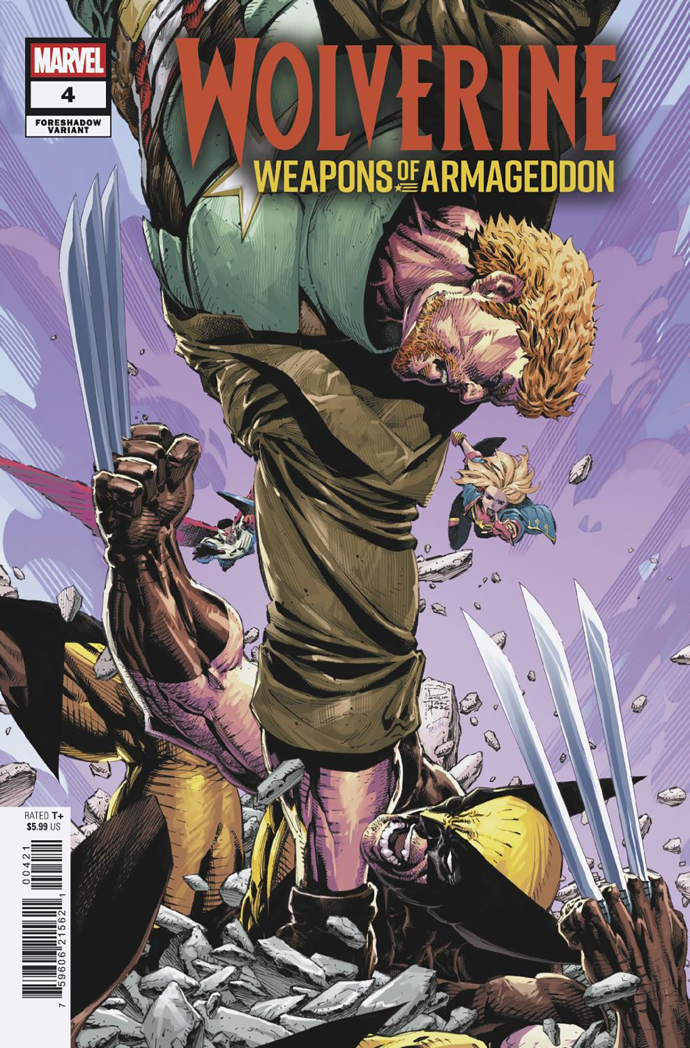 Wolverine Weapons of Armageddon #4 Philip Tan Foreshadow Var