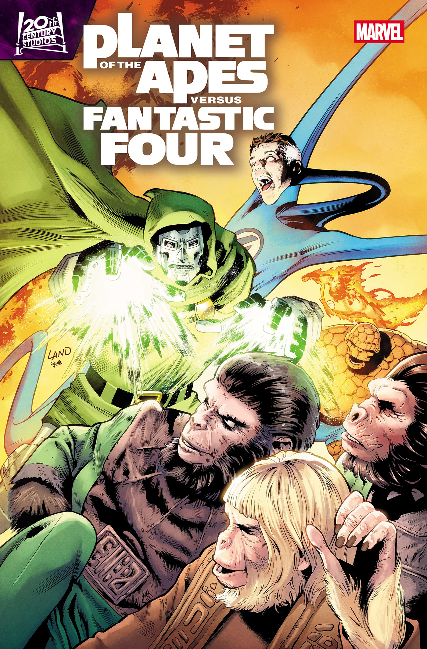 Planet of the Apes vs Fantastic Four #4