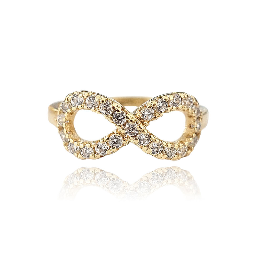 Thumbnail: Gold Infinite Grace Jewelry Set BMQDA1078R