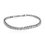 Thumbnail: Rhodium White Tennis Bracelet BBAEJ0279R