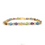 Thumbnail: 14K Gold Topez Tourmaline Amethyst Citrine Peridot Multi-Colored Bracelet