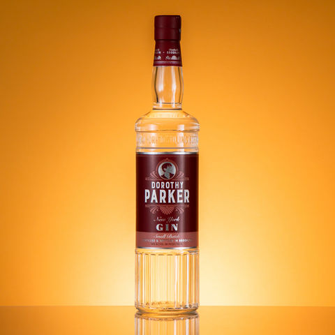 Dorothy Parker Gin bottle, New York, small batch