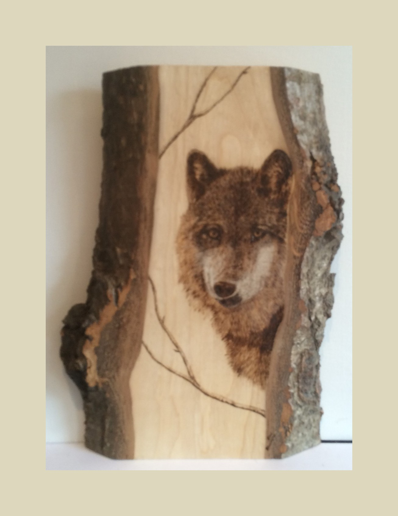 Wolf in the Trees - Sold